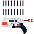 Baybee Gun Hyper Power Toy Battle Series Gun with 16 Pcs Soft Dart Bullets | Gun Toys Plastic Safe Weapon Gunshot Outdoor Game Toy for 5+ Years Children Kids Boys Gift (White)
