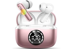 CHALVH Wireless Earbuds, Ear Buds Bluetooth 5.4 Headphones 2025 with ENC Noise Cancelling, Bluetooth Earphones 48H Playtime Wireless Earphones HiFi Stereo, in Ear Headphones IP7 Waterproof/USB-C Fast Charge