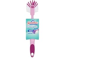 Spontex Dish Brush for Washing Up, Pink