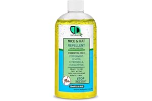 DD TECK MICE & Rat Insect Repellent with Peppermint, Lemon, Eucalyptus & Citronella Essential Oil - Body Oil Deet Free (30ml Cap)
