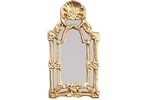 Melody Jane Dolls House Miniature 1:12 Scale Accessory Victorian Baroque Wall Mirror