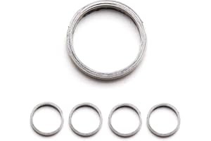 AREA1 5x Auspuffdichtung kompatibel mit Kymco Dink 50, Dink 50S, Grand Dink, G-Dink 50 (2-Takt) (36x29x5mm)