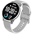 GameSir EVO Vista Premium Smartwatch, 1.3” HD Display Bluetooth Calling, Fitness & Sleep Tracker, 100+ Sports Modes, IP67 Waterproof Compatible with Android & iOS for Men’s & Women (Colour-Grey)