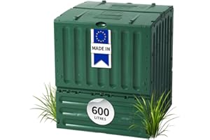 GARANTIA ECO-King Composteur 600 L, Vert