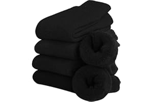Josnown Thermosocken Herren, 5 Paar Dicke Winter Warme Socken, Atmungsaktives Wollsocken, Größe 39-45