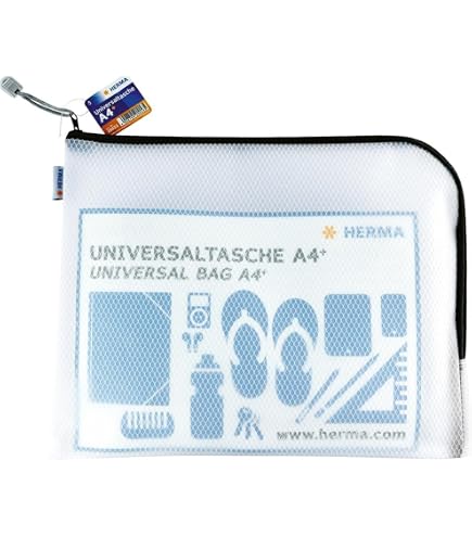 5 Pochettes A6 En PVC à Zip - Transparentes, Imperméables - Pour Documents, Cosmétiques, Voyage