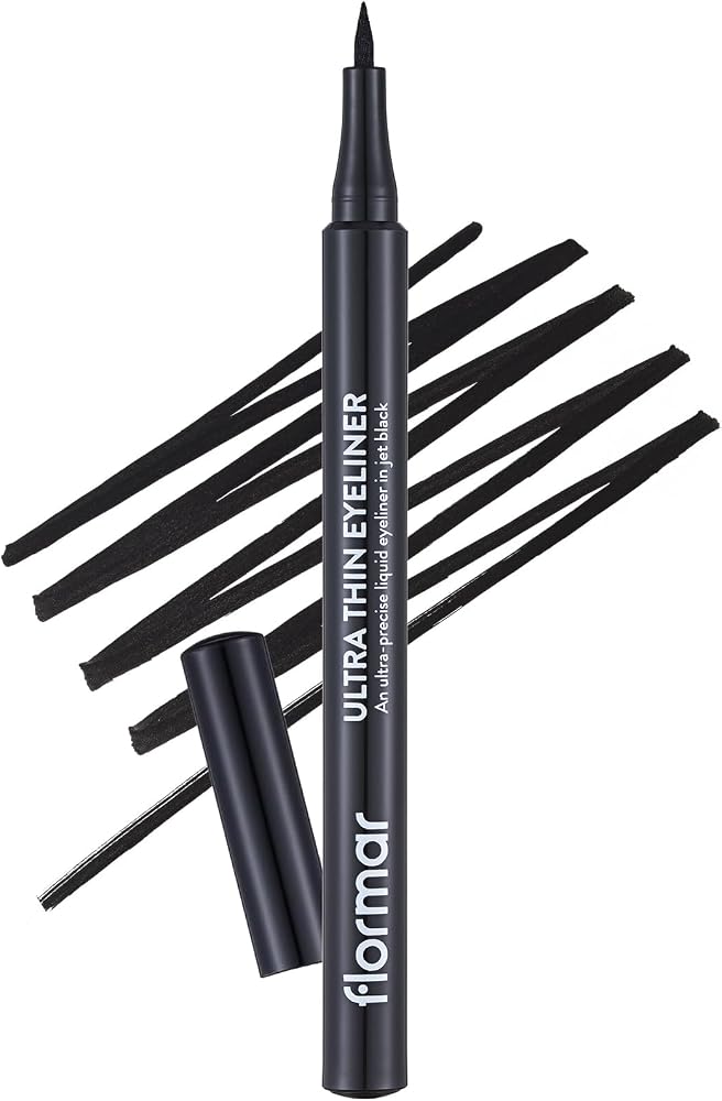 Flormar Ultra Ince Uçlu Eyeliner (SİYAH) - Ultra Thin Eyeliner - 001 Black - 8690604478491