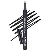 Flormar Ultra Ince U&ccedil;lu Eyeliner (SİYAH) - Ultra Thin Eyeliner - 001 Black - 8690604478491