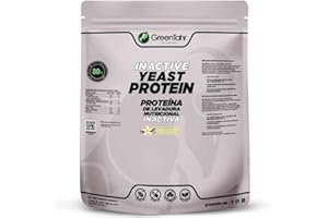 GREENTAHR TO THE TOP Green Tahr Proteína de Levadura Nutricional Sabor Vainilla 80% 750g, Proteína Vegana en Polvo Sin Lactosa Sin Azúcar y Sin Gluten, Proteínas para Masa Muscular, Vegan Protein Origen No Animal