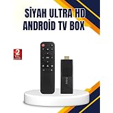 YamanHobi Android TV Stick 4K Ultra HD G&ouml;r&uuml;nt&uuml; Destekli