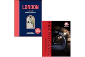 London A Guide for Curious Wanderers By Jack Chesher & Hidden London By David Bownes 2 Books Collection Set