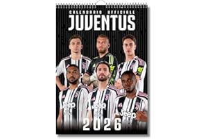 EURO PUBLISHING Calendario Verticale Juventus 2026 - prodotto Ufficiale