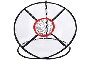Alomejor Juego de Objetivos de Entrenamiento de Golf de Net Chipping Net Two Layers Pop-Up Net para Interior en Exteriores