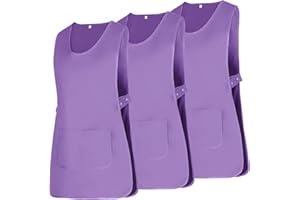 MISEMIYA - Package 3 Units - Apron Cleaning Work Uniform Clinic Hospital Cleaning Veterinary Sanitation Hostelry - Ref.868