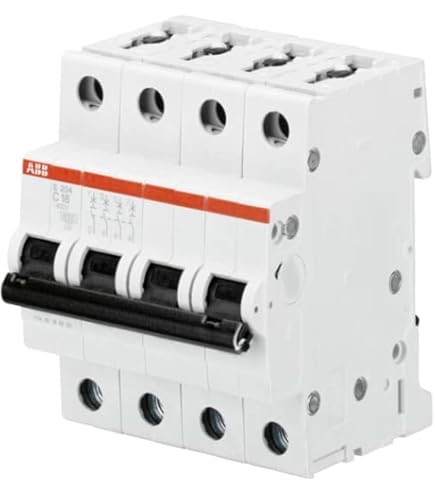 Stroomonderbreker 4P C 32A 6kA AC MCN432E HAGER