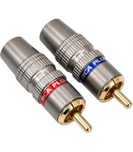 その他 FURUTECH FP-120F(R) RCA plug Furutech FP-120 F (R) RCA Plug (1 Piece) Red : Amazon.de