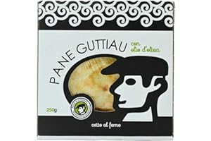 Pane Guttiau mit Olivenöl, traditionelles dünnes knuspriges Fladen-Brot aus Sardinien, 250g, Guttiau