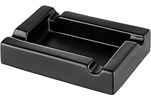 GERMANUS Cenicero grande para puros en negro - Granito I