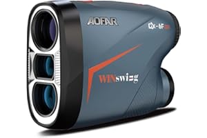 AOFAR GX-6F PRO Golf Range Finder, with Slope switch, Continuous Scan,Flag Lock with Pulse Vibration and Closer Scanning, Legal for Competition, 600 Yards High-Precision Accurate Update Version