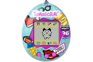 BANDAI - Tamagotchi - Original Tamagotchi - Denim Patches - virtuelles elektronisches Haustier - 42954