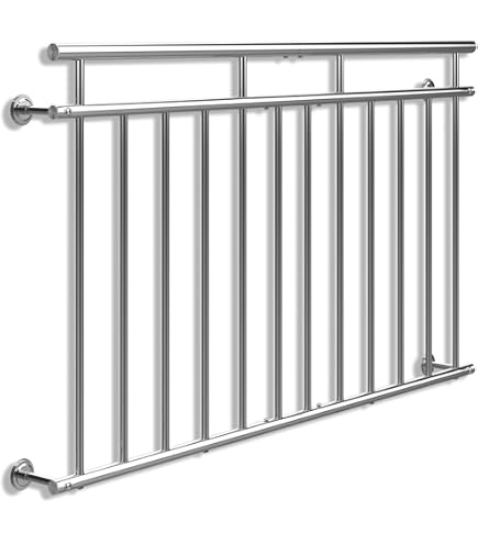 Geländerpfostenhalterung für seitliche Befestigung für Rohr d=42,4mm AISI 304 ge