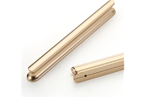 Coinkoly 10 pezzi Maniglie per Oro Mobili da Cucina distanza foro 128 mm maniglia per porta armadio maniglia per armadio da cucina maniglia per camera da letto maniglia per casa CK-EU0001