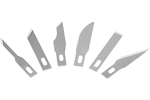 ‎WESTCOTT Westcott E-73001 00 Ersatzklingen für Skalpell Set 6 Verschiedene Messer