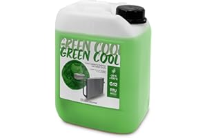 ERRECOM ErrecHome Green Cool, Fluido para Radiador Verde -20°C, Anticongelante G12 con paquete inhibidor de base orgánica OAT, Listo para usar, 5 Litros
