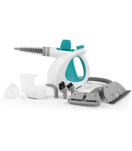 Nettoyeur Vapeur Portable Andoer 2500W - Haute Température 105°C Et 3 Bars - Idéal Cuisine, Salle De Bain, Voiture