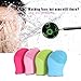 Anself 5V Electric Waterproof Facial Soft Silicone Vibration Brush Cleanser For Skin Care Face Washing Machine Personal Cleaning Tool Pink