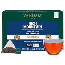 Set Regalo Tè Chai VAHDAM - 6 Gusti, 36 Bustine Piramidali, Senza Caffeina, Senza Glutine, Senza OGM