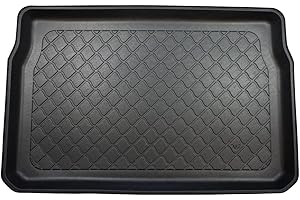 MTM Vasca Baule per Peugeot 208 dal 03.2012-05.2019 Protezione Bagagliaio su Misura con Antiscivolo, Resistente, Facile da Lavare e Inodore, cod. 2676