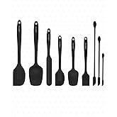 VALLETTA VLT1170 DRONGO 9-PIECE SPATULA SET BLACK