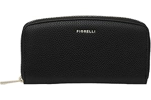 Fiorelli Women's Benny Purse, Multiple Compartments Wallet, 12 Card Slots, Full Zip Closure