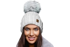 4sold Winter Autunno Inverno Cappello Cristallo più Grande Pelliccia Pom Pom Invernale di Lana Berretto delle Signore delle Donne Beanie Hat Pera Sci Snowboard di Moda