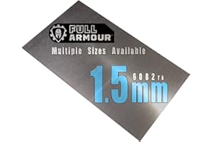 FULL ARMOUR Aluminiumblech, 1,5 mm - 300 mm x 100 mm (30cm x 10cm)