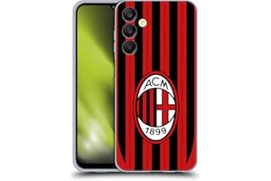 Head Case Designs Licenza Ufficiale AC Milan Home Kit per Stemma 2024/25 Custodia in Gel [Protezione di Grado Militare] Compatibile con Samsung Galaxy A25 5G