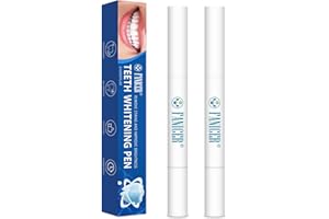 TPUBMITY 2 Piezas Lapiz Blanqueador Dental,Blanqueamiento Dental Efectivo,Rápida Blanquear los Dientes,Elimina Manchas de Dientes Forma Rápida y Años de Decoloración,Fácil de Aplicar en Casa