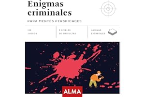Enigmas criminales para mentes perspicaces: 25 (Cuadrados de diversión)