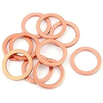 20 Stück Kupfer Unterlegscheiben 16x23mm - Flachdichtungen Für Auto & Industrie
