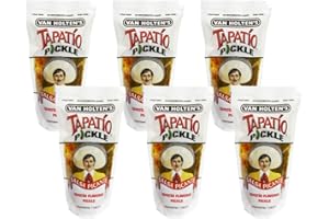 Van Holten's Pickles - Jumbo Tapatio Pickle-in-A-Pouch - Lot de 6