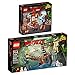 Produktbild The Lego NINJAGO Movie 2er Set 70606 70608 Spinjitzu-Training + Meister Wu's Wasser-Fall