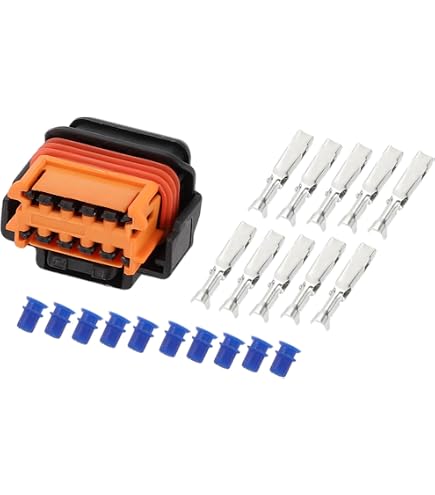 Kit 2 Connecteurs Capteur Stationnement 3 Broches - Longueur 15cm - Compatible Renault Captur & Clio MK4