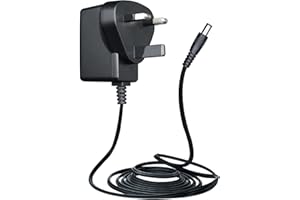 ANLINK 12V 0.5A/500mA 1.8M Long Power Supply Adapter, AC 100-240V to DC 12V 0.5A 6W Switching Adapter Cord for Crosley Turntable, Router, Desk Fan, Speakers and More, UKCA Certified