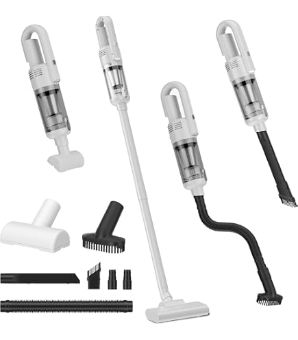 Générique Lightweight Cordless Vacuum for Home, Small Pet Hair Stick Vacuum Cleaner, Versatile Wet & Dry Vacuum for Hard Floor and Carpet Cleaning, Perfect for Effortless Home Maintenance