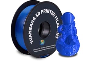 YUANEANG PLA 3D Printer Filament,3D Pen Filament,PLA Filament 1.75mm for 3D Printer and 3D Pen,1 kg （2.2LBS） /Spool (Blue)