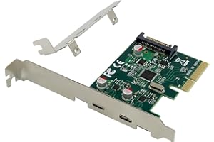 Conceptronic 2-Port USB 3.2 GEN 2 Type-C PCIE