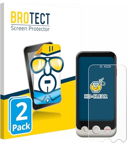Protecteur D'écran En Verre Trempé 9H Pour Doro 8040 – Ultra Résistant, Transparent