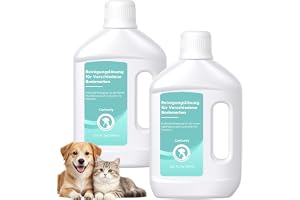 2 stycken 1 000 ml rengöringslösning för Dreame X50 Ultra/X40 Master/L10s Ultra Gen2/L10s Ultra Gen3/L40s Pro Ultra/L40 Ultra