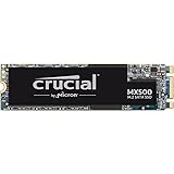 Crucial MX500 250 GB CT250MX500SSD4-Up to 560 MB/s (3D NAND, SATA, M.2 Type 2280SS, Internal SSD), Black